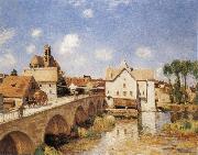 Alfred Sisley The Bridge of Moret USA oil painting artist